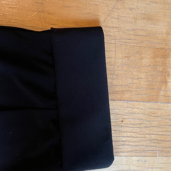 SYMPLI Canada Size 10 Pants Jersey Knit Black Cuff Crop Pull On Straight Leg - Picture 5 of 8